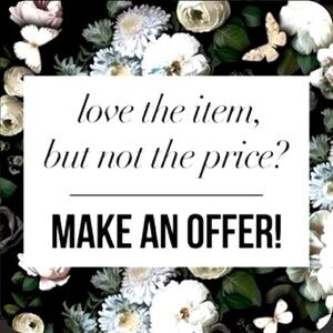 Offers are welcome!